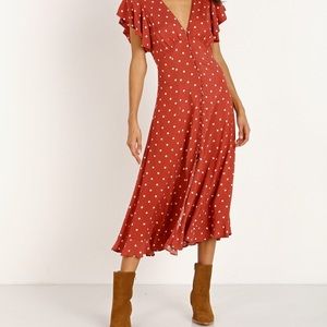 Auguste the label new midi dress